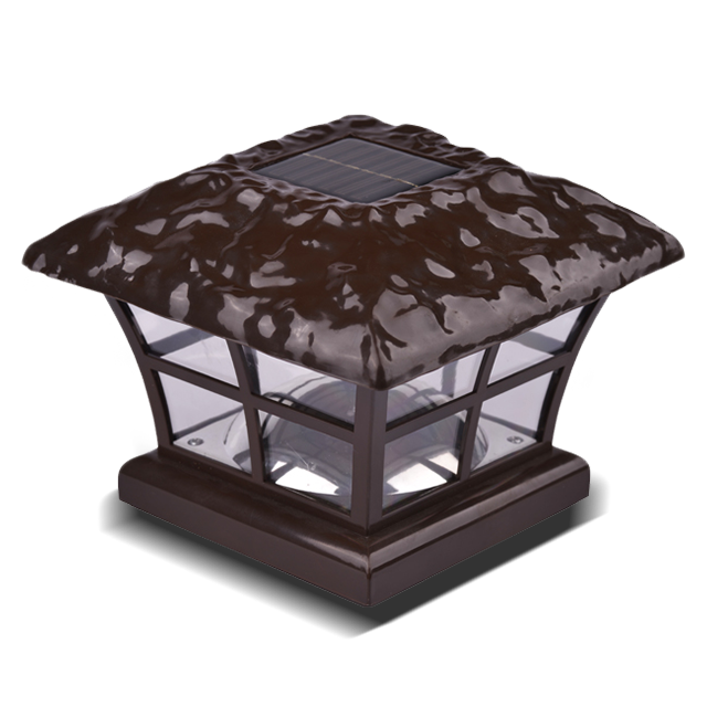 2211-F13 BR Luce decorativa per pali per recinzione ad alta luminosità nera per esterni 2211-F13 BR Luce decorativa per pali per recinzione ad alta luminosità nera per esterni