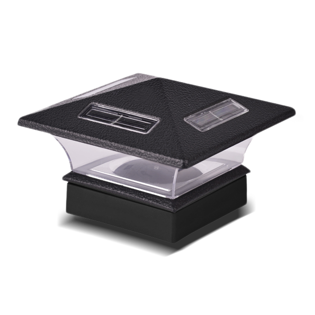 2211-F26 BL Lampada per copertura per pali per recinzione impermeabile in legno