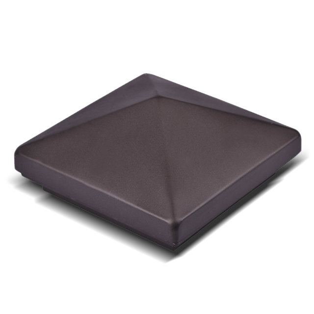 2211-FC3 Tappo per palo per recinzione in argento impermeabile per esterni 2211-FC3 Tappo per palo per recinzione in argento impermeabile per esterni