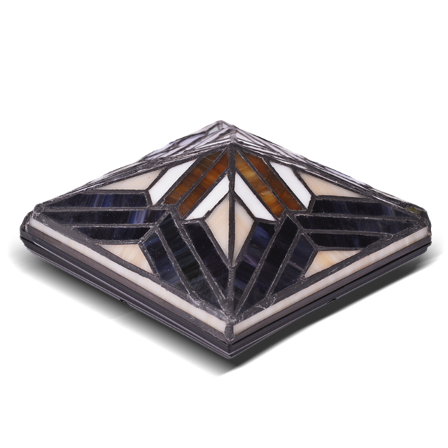 2211-TC3 Tappo per perno in vetro utile per giunzioni Tiffany 2211-TC3 Tappo per perno in vetro utile per giunzioni Tiffany