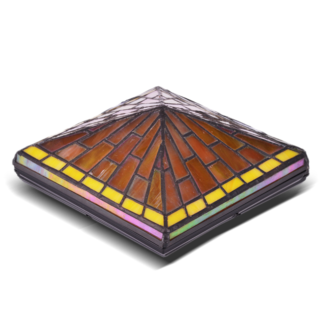 2211-TC4 Tappo per palo impermeabile per recinzione Tiffany da esterno 2211-TC4 Tappo per palo impermeabile per recinzione Tiffany da esterno